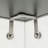 27'' H x 12.3'' W Metal Retail Counter