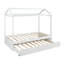Lit standard simple avec gigogne Abbingt