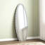 Miroir pleine grandeur en cristal avec support
