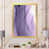 Toile avec cadre photo doré