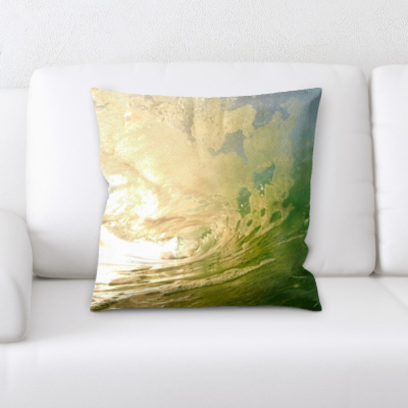 Go Pro Microsuede Reversible Throw Pillow