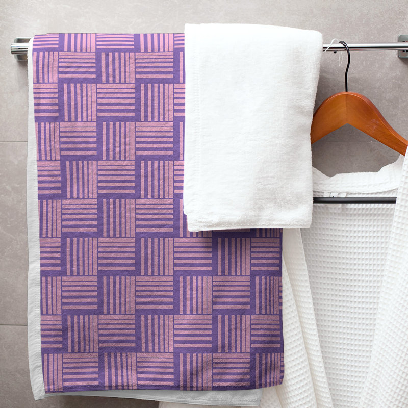 Jaya Bath Towel, Light Purple