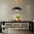 Lebone 1 - Light Matte Black Bowl Pendant (23.6'')-2117993593