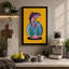 Fish in Flight Modern - Wrapped Canvas-1616011892-1616011901
