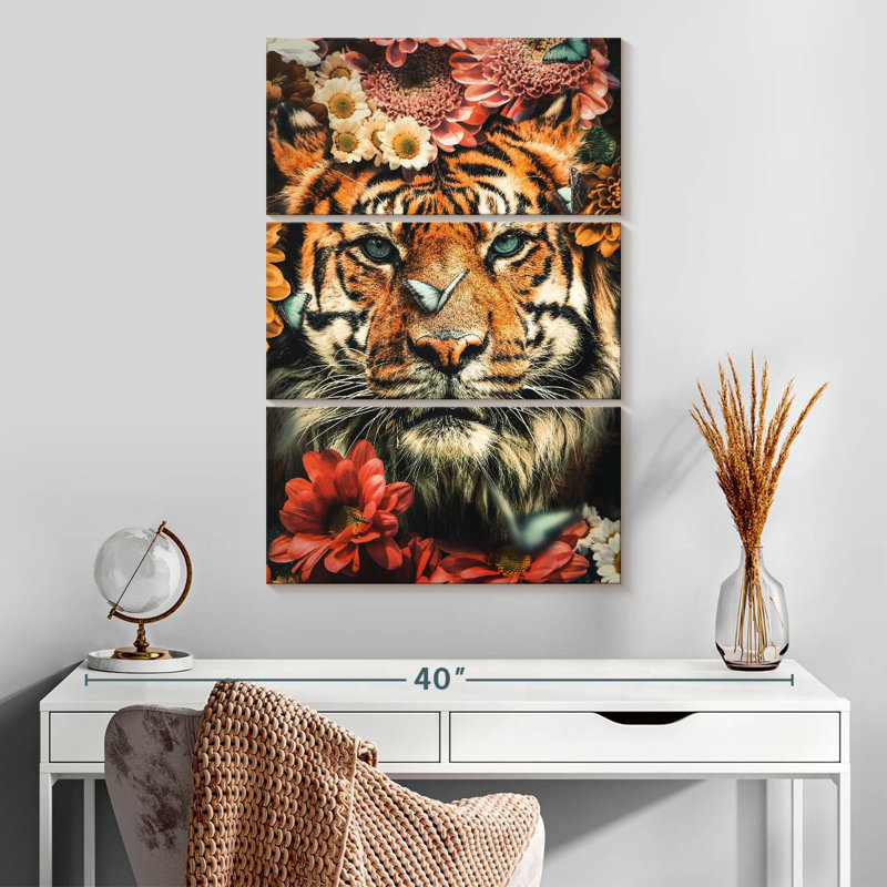 Brampt WK Tiger, 32" H x 20" W