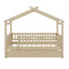 Lit maison avec lit gigogne-818125585