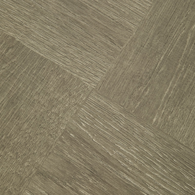 30Pcs Self-adhesive PVC Parquet Flooring Tiles Set, Wood Look, Grey