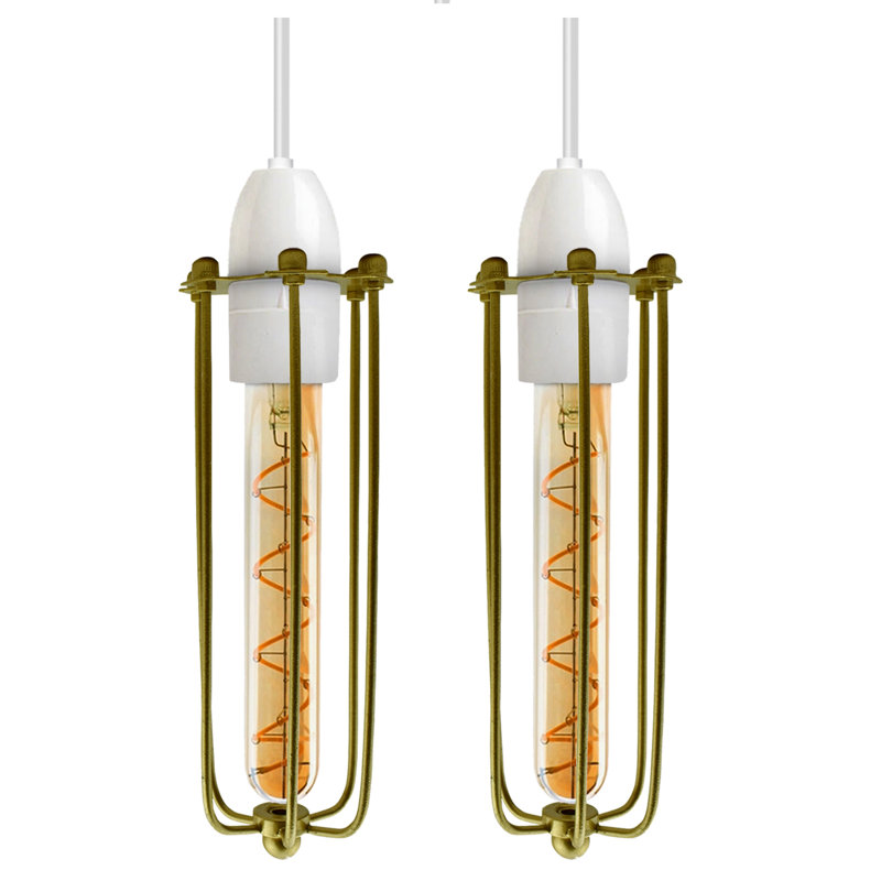 Metal Oval Lamp Shade ( Uno ), Gold