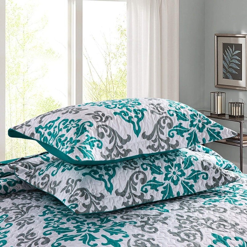 P-katrina Quilt Modern & Contemporary Abstract Quilt, King Quilt + 2 King Shams