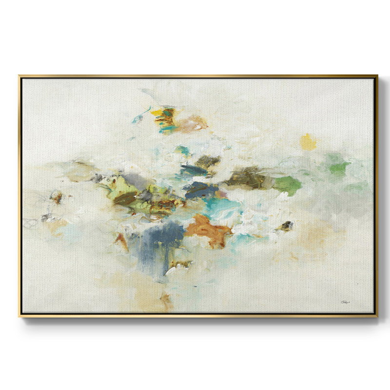 «Whimsy Of One», impression sur papier, H 41 po x l 27 po x P 2 po, Toile avec cadre doré
