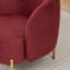 Chaise d'appoint rembourrée Edward-1846829546