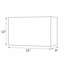 Abat-jour rectangulaire en lin 10 "(araignée)-26637577