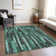 Machine Washable Indoor/Outdoor Christain ACN1307 Sage Rug