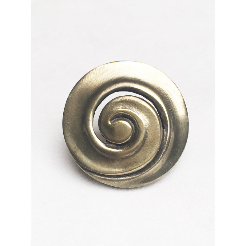 Modern Forms Round Knob, Brass