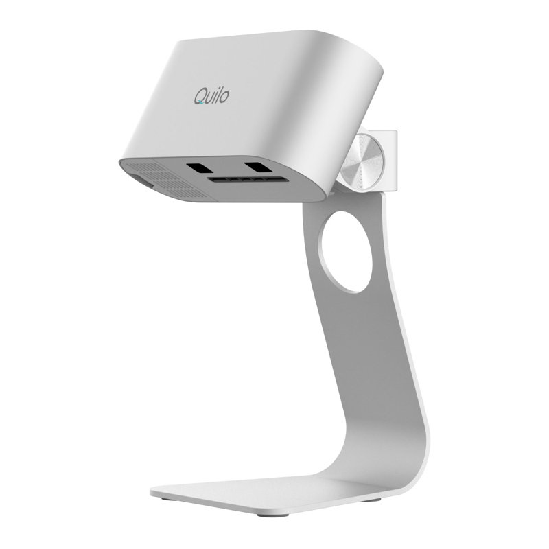 Quilo Palmz Hygienic Hand Dryer – Compact, Touch-Free, High-Speed Electric Air Dryer With Adjustable Angle, Dries Hands In 15 Seconds, Wall-Mount Or Tabletop, For Home, Office, Bathroom