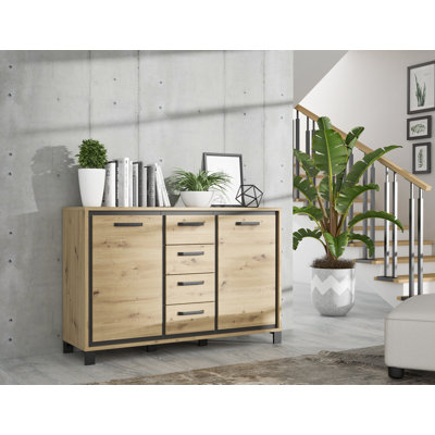Crespin 138.4cm W 4 - Drawer Chest of Drawers