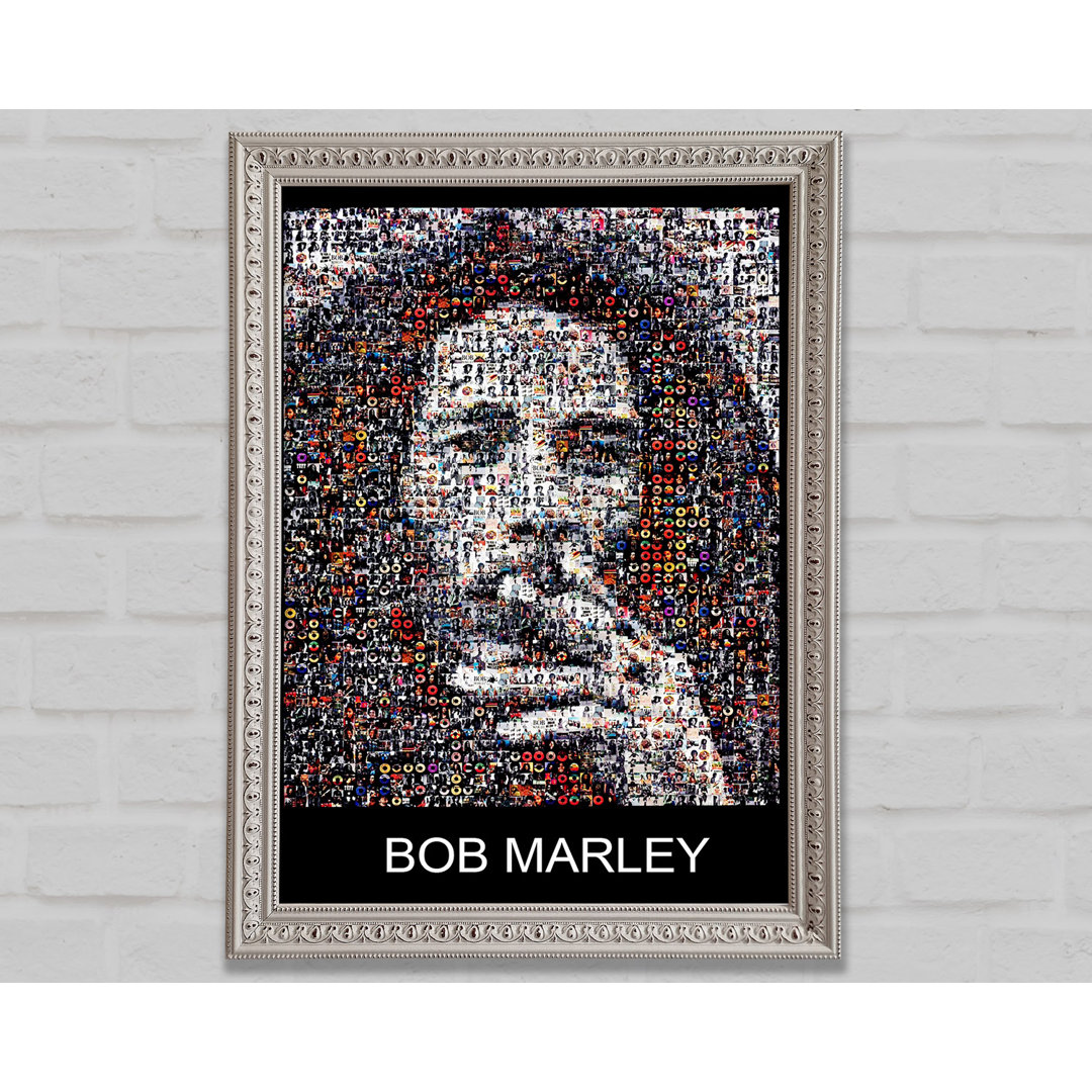 Bob Marley Joint - Einzelner Bilderrahmen Kunstdrucke