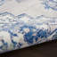 Tapis oriental bleu / ivoire Comptche-1730473873