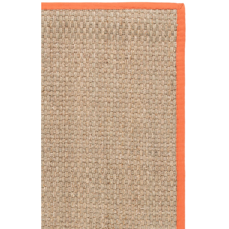 Morrisville Natural Fiber Seagrass Solid Color Rug, Rectangle 3' x 5'