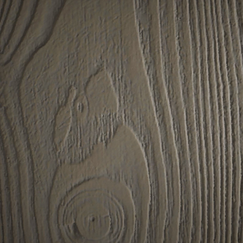 Poutre de plafond à 3 côtés en faux bois Endurathane sablé (poutre en U), H 10 po x l 6 po, Chêne des récoltes, 10 pi L