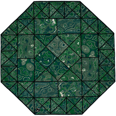 Idora - St. Tapis Petersburg 8 pi 2 po x 8 pi 2 po