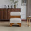 Méridienne Modern Boucle avec structure en bois massif et dossier roulé (sans la table)-524470712