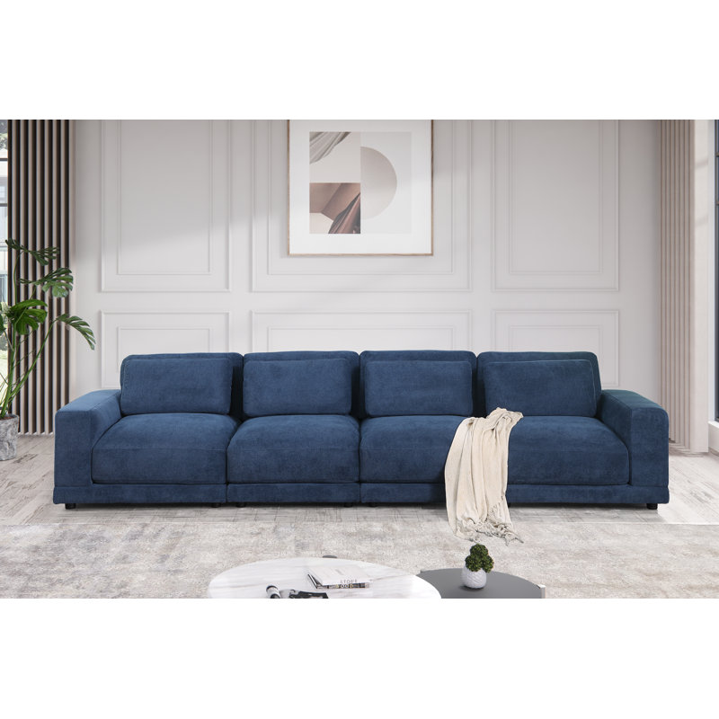 Canapé 135 po, Bleu
