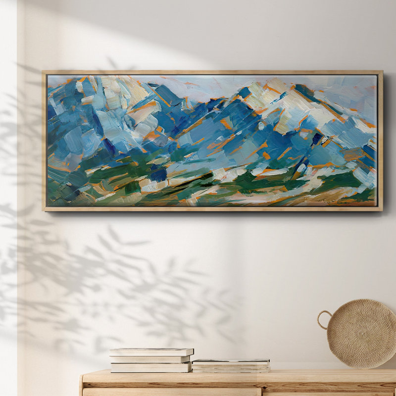 Blue Mountain Peaks I, Blanc, H 8 po x l 20 po x P 1,5 po