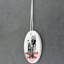Flamingo Alice In Wonderland Circle Shaped Ceramic Ornament Bauble