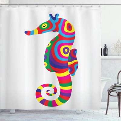 Illias Shower Curtain with Hooks Included