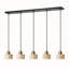 Luminaire suspendu pour îlot de cuisine 5 lumières Bangor-1768839374-1771327063