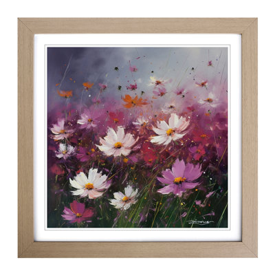 Cosmos Impressionism No.2 - Framed Print
