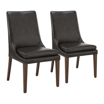 Chaise d'appoint en cuir Niara