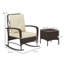 2 - Person Patio Dining Set with Square Table , Cushions Included