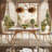 Rectangular Artificial Marble Dining Table Set-105249483