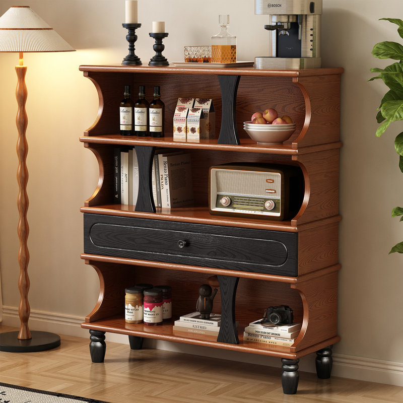 Armoire de rangement murale intégrée, Noir