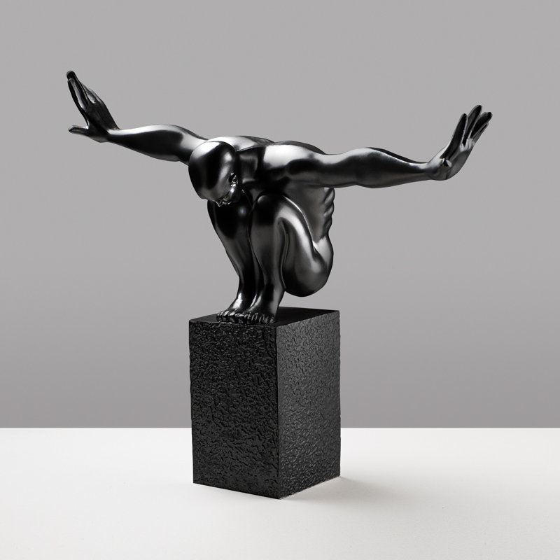 Objet décoratif, Noir