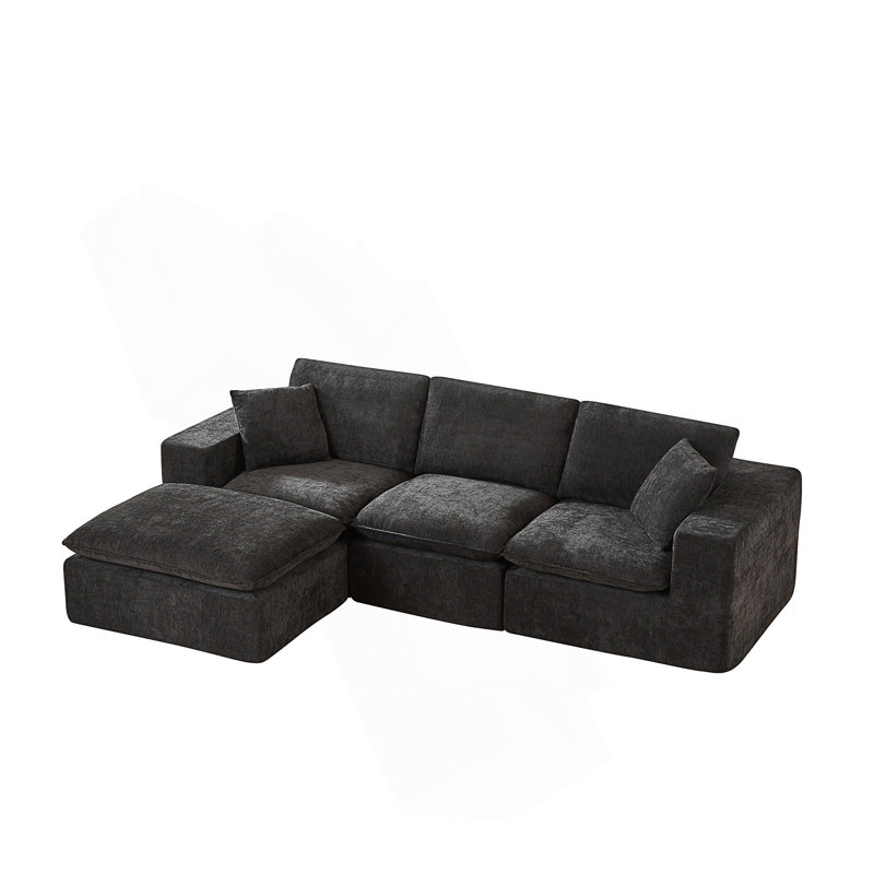 Canapé moderne en chenille