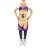 No Pattern Bib Apron