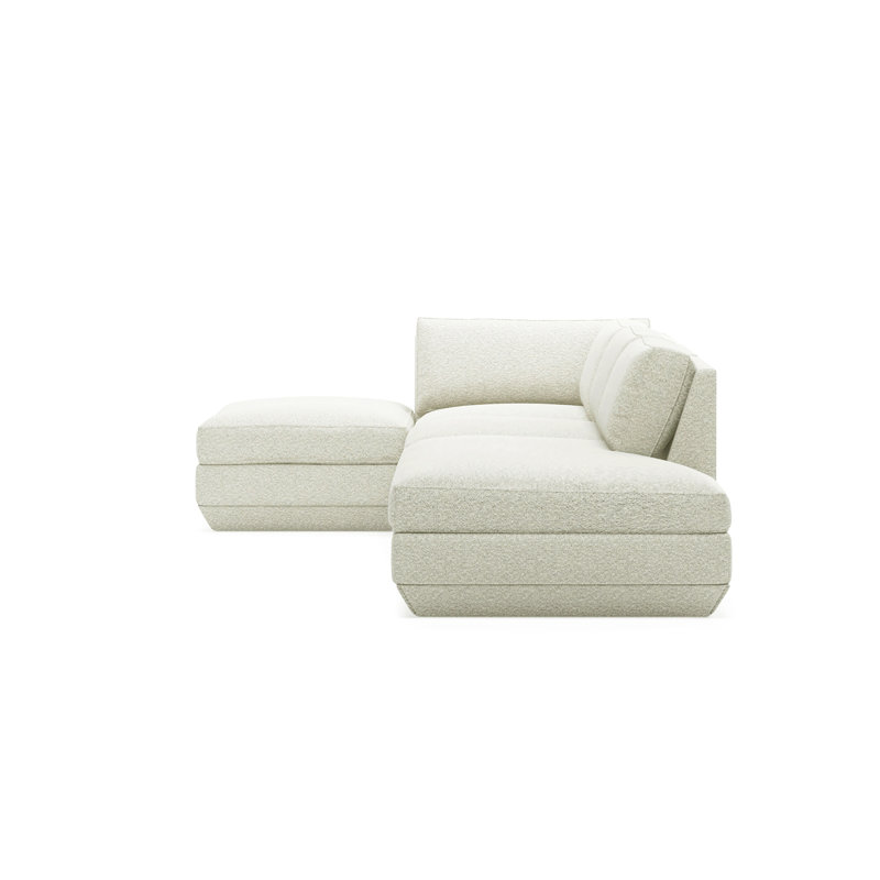 Podium 4 PC Lounge Sectional B, Copenhagen Fossil