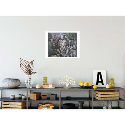 «The Temptation of St. Anthony» par Paul Cézanne, impression giclée