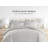 8-Piece Bedding Bundle - Solid Duvet Cover, Comforter Insert, and Patterned Sheet Set-99311841-99311855