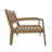 Durable Acacia Wood Patio Dining Set, Modern Minimalist Style For Backyards