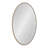 Beaded Oval Bathroom Mirror