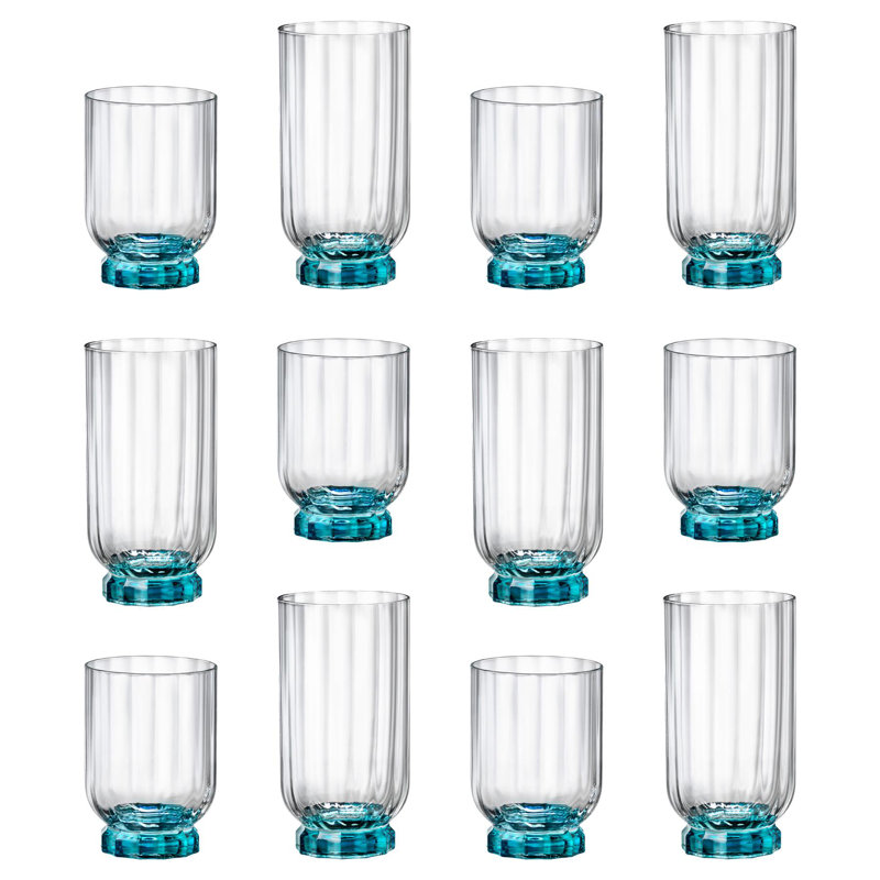 Florian Glassware - Blue