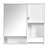 29'' X 28'' Bathroom Wall Cabinet - Keeps Essentials Organized Modern Mirror Storage Unit Maximizes Efficiency-134422996