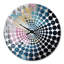 Horloge murale géométrique abstraite-1035391627