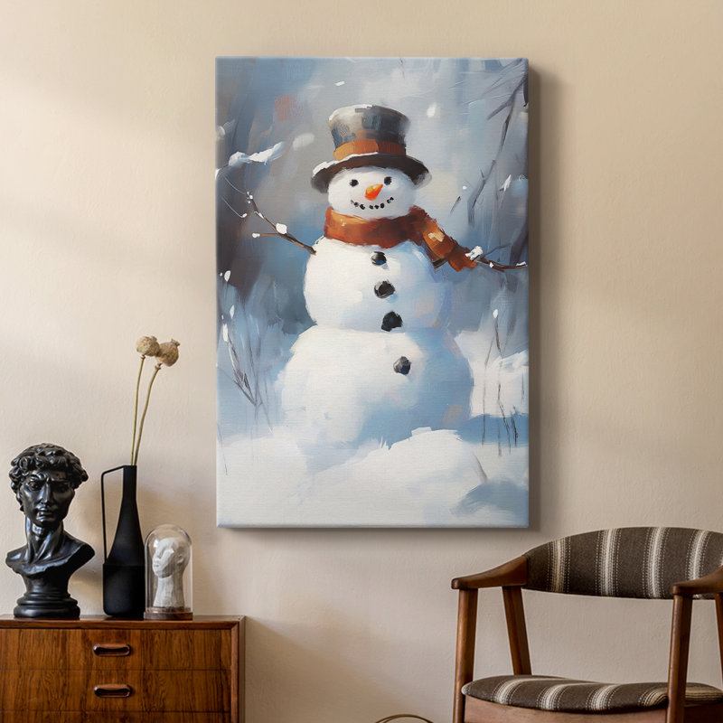Art des Fêtes de Noël -Série 2-CCCCL XXX -Galerie tendue sur mesure Cavas, H 27 po x l 18 po