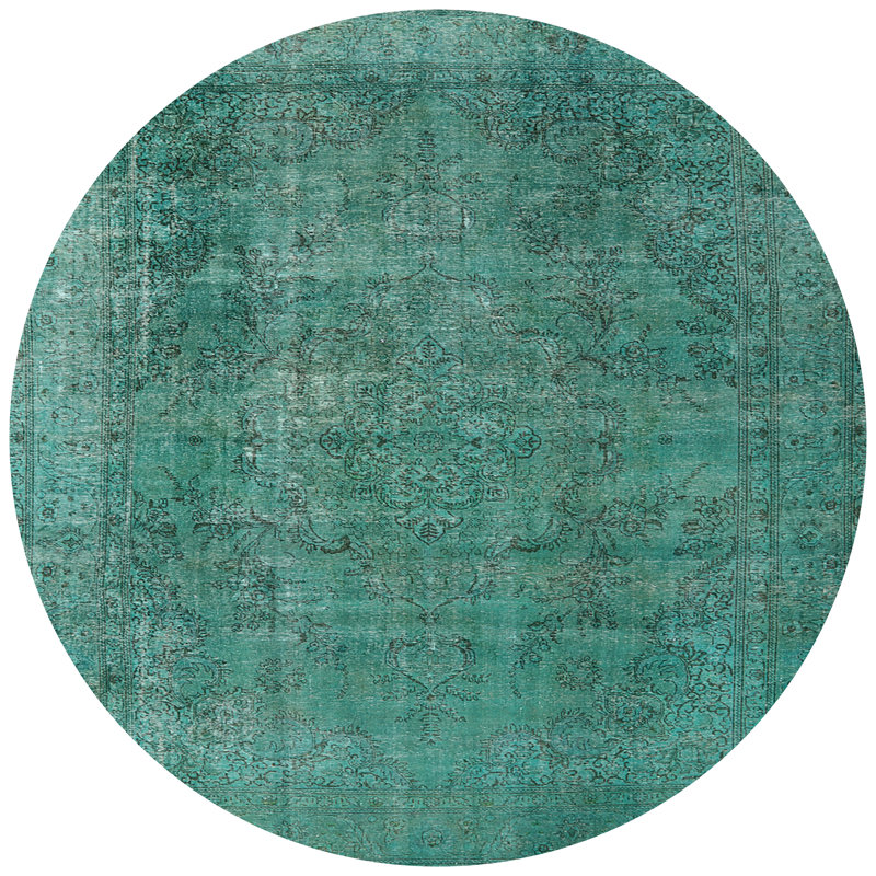 Oriental Indoor Rug, Round 7'