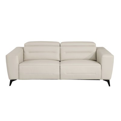 Robbs Top Grain Italian Leather Power Reclining Sofa